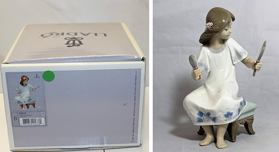 Amazon.co.jp: LLADRÓ I Feel Pretty コレクターフィギュア #5678 引退